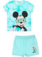 Kinder-Set mit Shorts Sommer 2Stück Hellblau