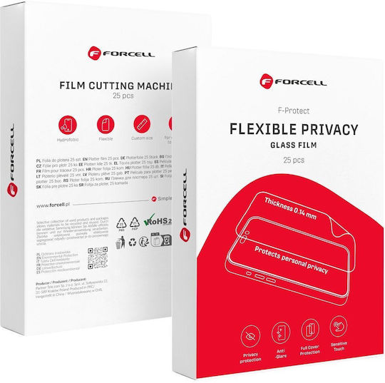 Forcell Flexible Privacy Screen Protector 25pcs