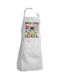 Koupakoupa Game Over Waterproof Apron White 40x22cm