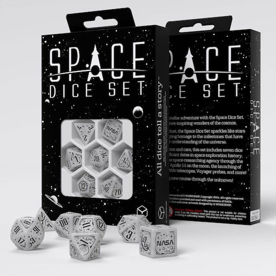 Space Dice Set Apollo