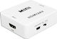 Inne Converter HDMI female to RCA female White 1pcs ZLA0987LX