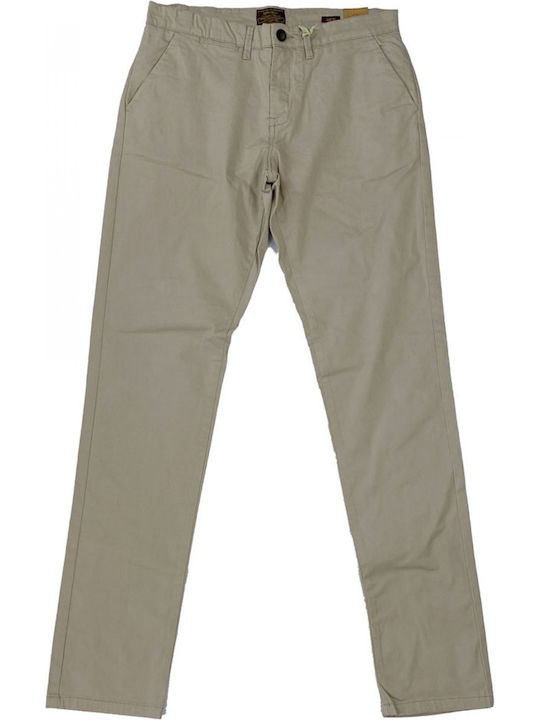 Pantaloni Chino cu Croială Normală Gri