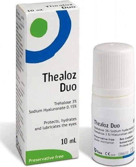 Thea Pharma Hellas Thealoz Duo Dry Eye Drops with Hyaluronic Acid 10ml