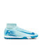 Nike Mercurial Superfly 10 Academy Football Shoes with Molded Cleats Blue