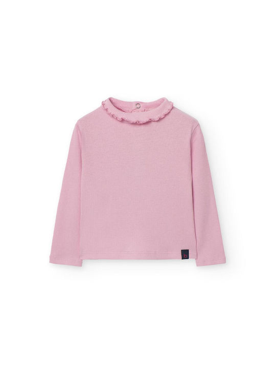 Boboli Kids Blouse Long Sleeve Pink