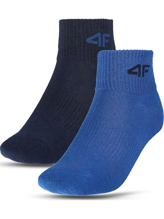 4F Kindersocken Blau 2 Paar