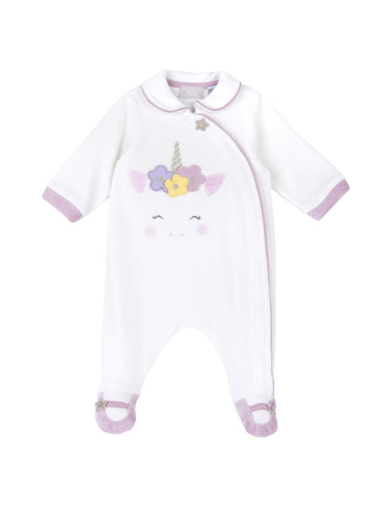 Chicco Baby Bodysuit Velvet White