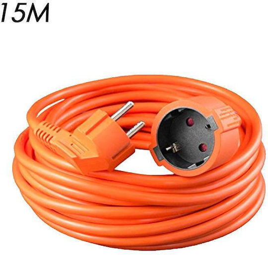 1 Platz mit Kabel 15m Durchmesser 3 x 1.5mm² Rot