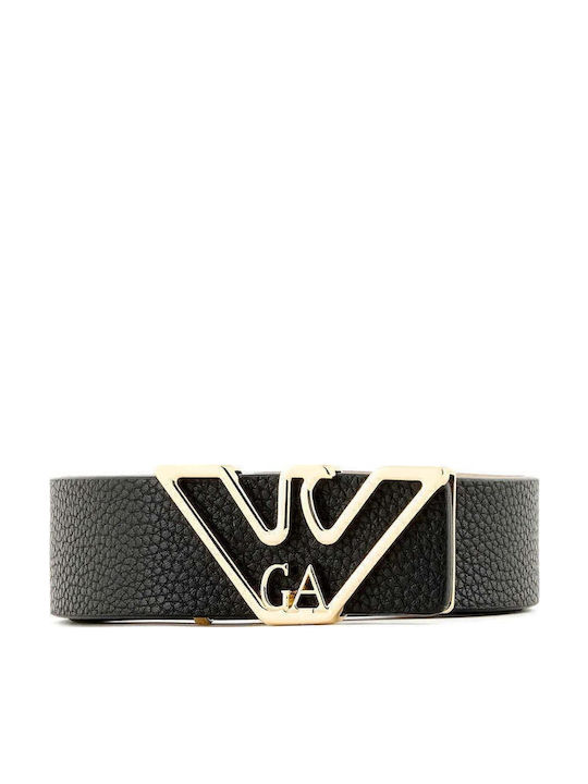 Emporio Armani Leather Women's Belt Black