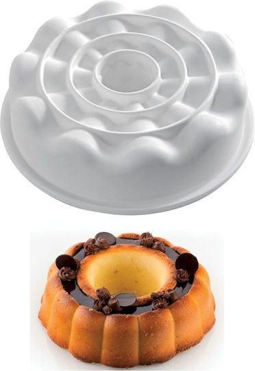 Ready Non-stick Silicone Cake Baking Pan 22x22x6cm