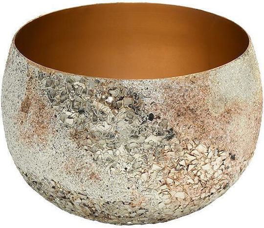Fylliana Fl26810 Planter Metal Gold 17x17x12cm.