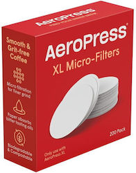 Aeropress Xl Paper Filters Coffee Maker 200 Pcs