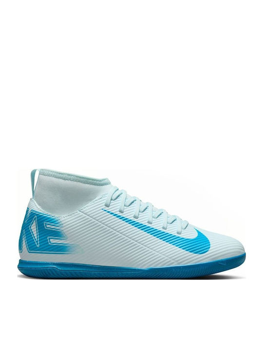 Superfly 10 Club Ic IC Kids Indoor Soccer Cleats Light Blue