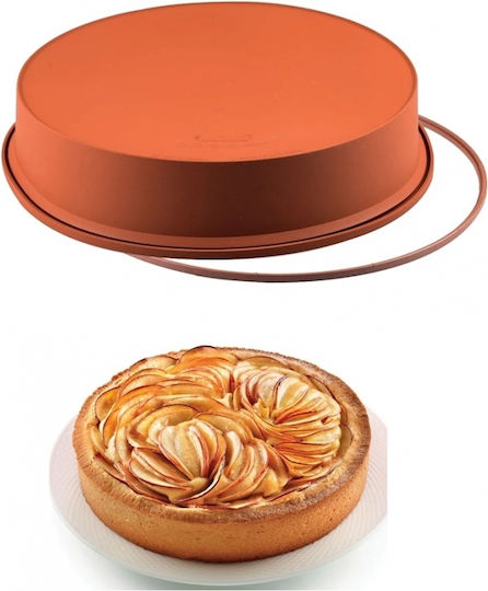 Ready Non-stick Silicone Cake Baking Pan 24x24x4.2cm