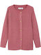 Kids Cardigan Knitted Rose Wine