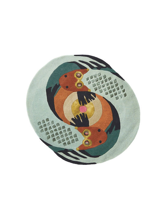 Ted Baker Zodiac Lucrat manual Covor Rotund Pisces