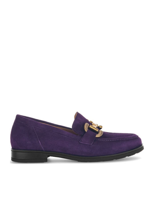 Mocasini dama în culoarea Violet