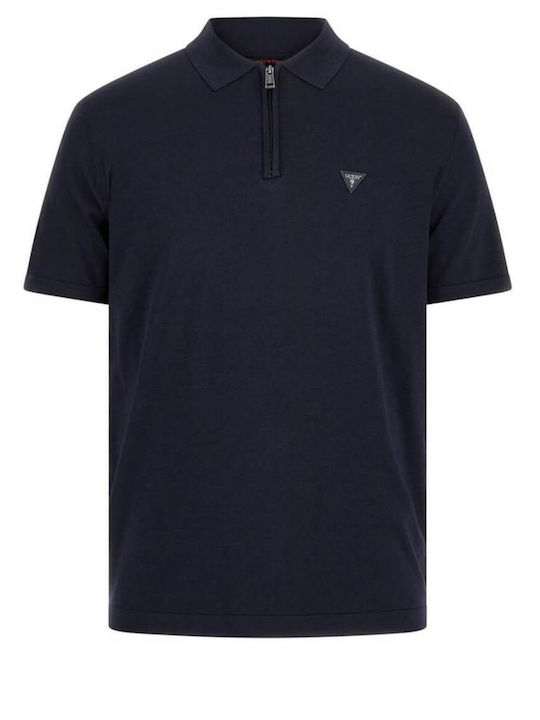 Guess Dane Tech Μπλούζα Navy