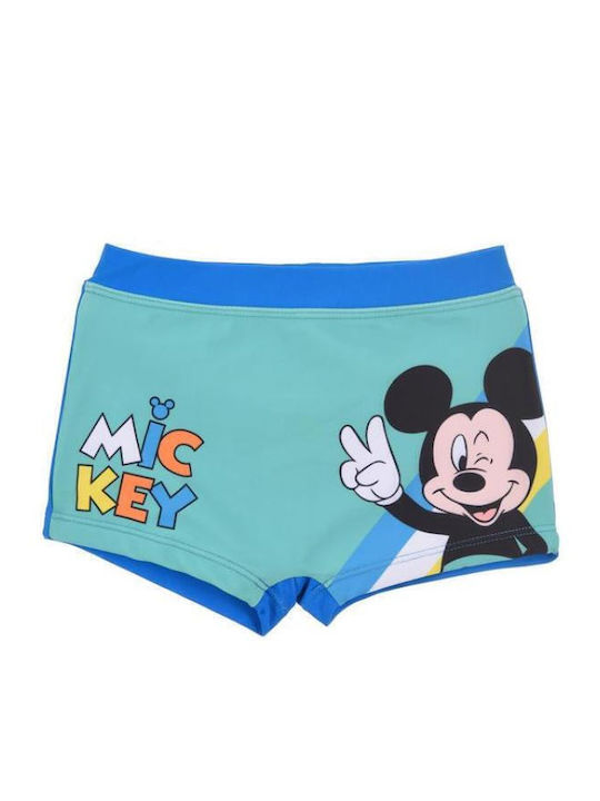 Superheroes Mouse Kids Swimwear Swim Shorts green