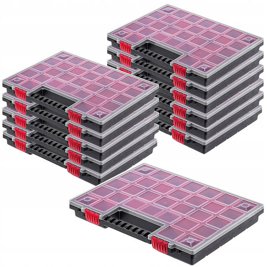 Kadax Organizer Tool Box 21 Drawers 12pcs