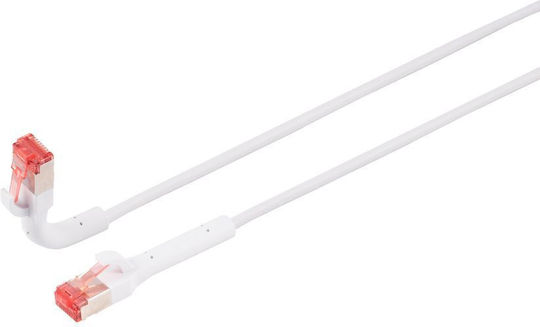 Lanview U/FTP (STP) Cat.6a (Gigabit) Καλώδιο Δικτύου Ethernet 3m Λευκό