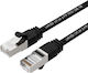 Lanview S/FTP Cat.6a Gigabit Ethernet Network Cable 7.5m Black