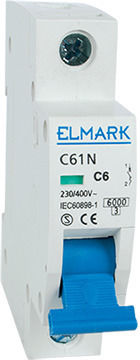 Elmark Automatic Circuit Breaker 1A Single-pole 41501N