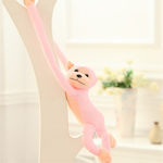 Plush Monkey Mascot with Sound 60 cm