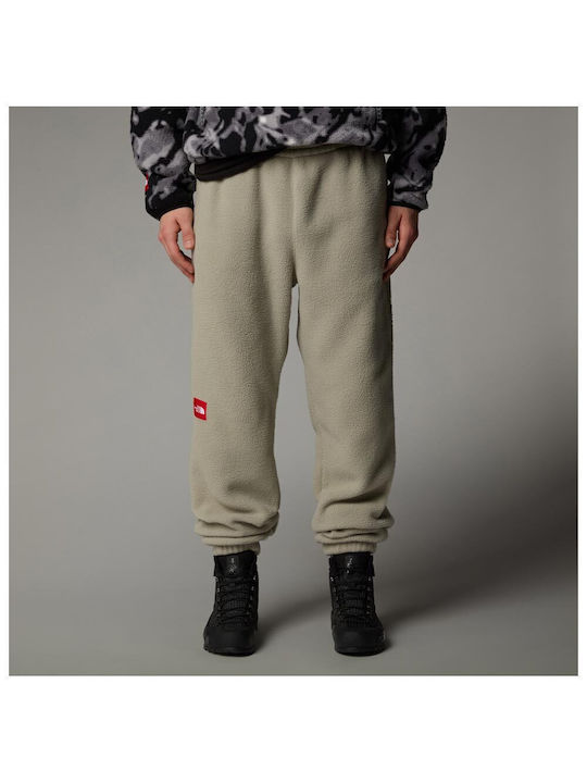 The North Face Men's Fleece Sweatpants with Rubber Gray