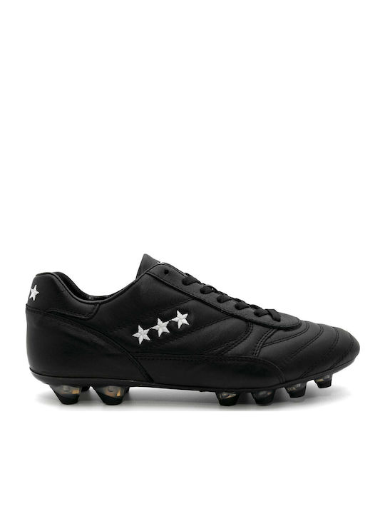 Pantofola D'Oro FG Fußballschuhe mit Stollen Schwarz