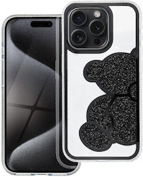 Teddybär Hülle iPhone 16 Pro Max Schwarz Teddybär Hülle iPhone 16 Pro Max Schwarz