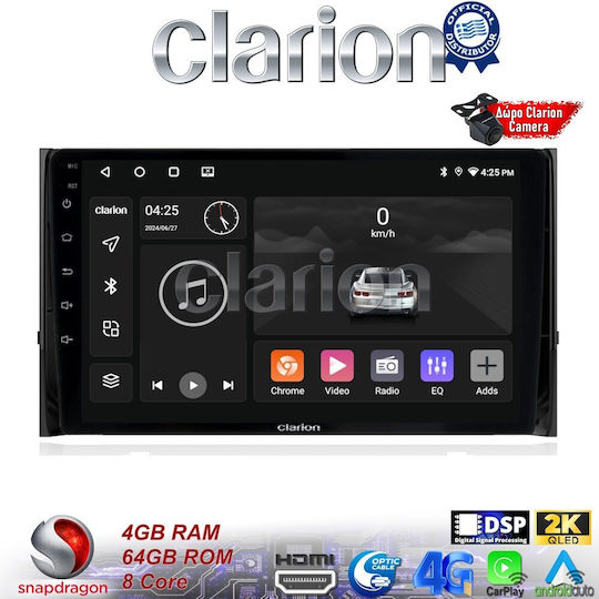 Clarion Автомобилна Аудио Система (Блутут/USB/WiFi/GPS/Apple-Carplay/Android-Auto)