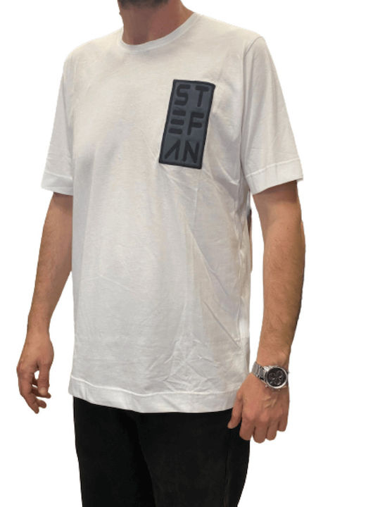 Stefan Fashion T-Shirt Weiß