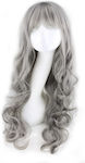 Carnival Wig Curly White