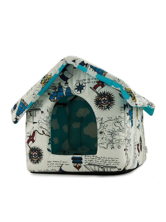 Hundebett Häuser 41x37.5cm.