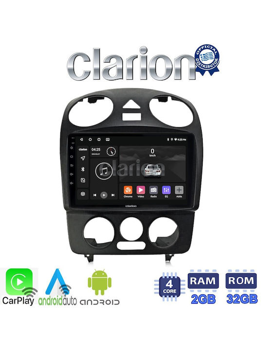 Clarion Ηχοσύστημα Αυτοκινήτου για Volkswagen Beetle 2003 > 2010 (Bluetooth/USB/WiFi/GPS/Apple-Carplay/Android-Auto)