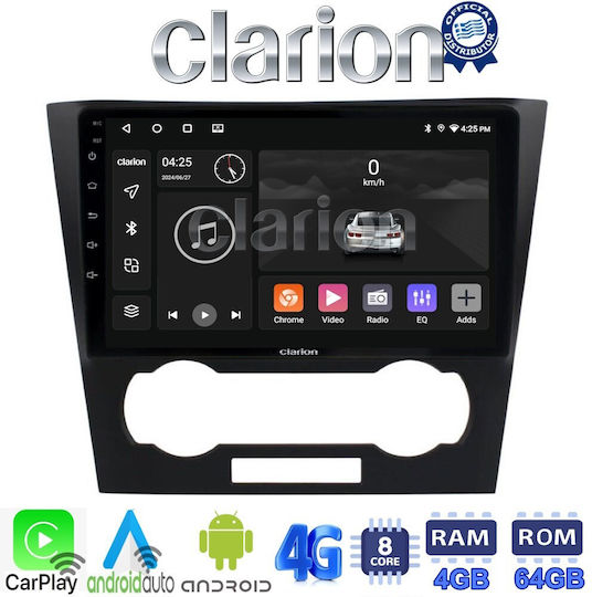 Clarion Автомобилна Аудио Система (Блутут/USB/WiFi/GPS/Apple-Carplay/Android-Auto) с Тъчскрийн 9"