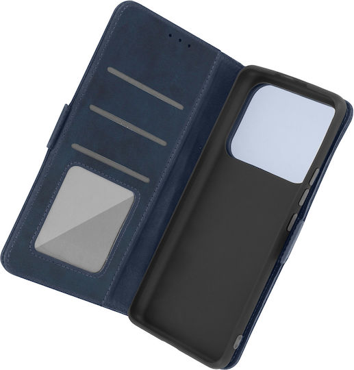 Cover Xiaomi Mi 11 Ultra Vintage Style Video Card Holder Dark Blue