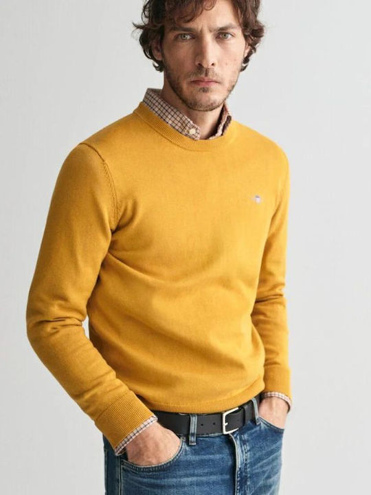 Gant Pulover cu mânecă lungă Muștar