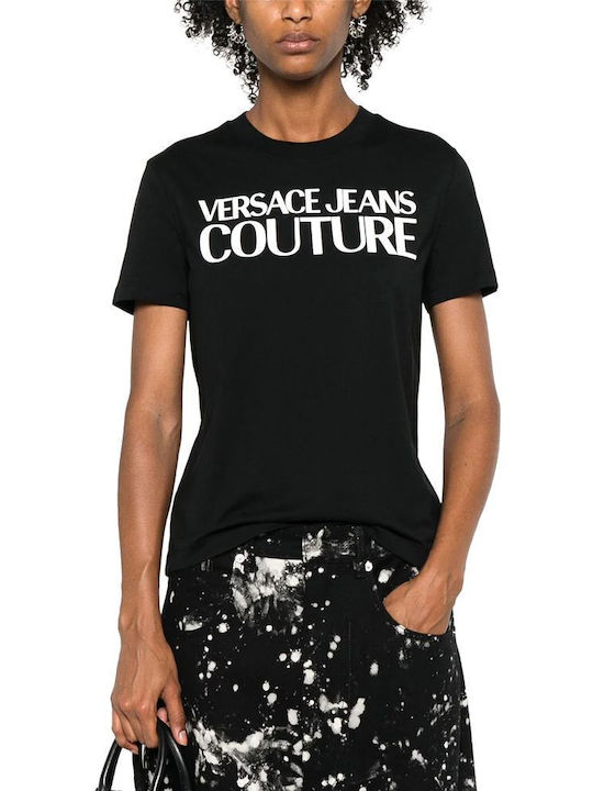 Damen T-Shirt White-Black