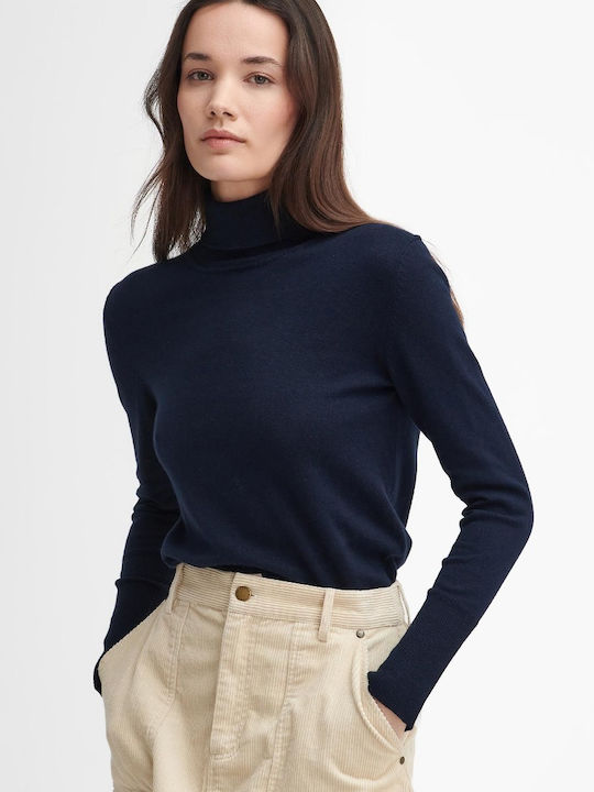 Barbour Women's Long Sleeve Sweater Turtleneck ...