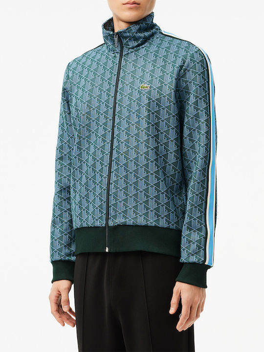 Lacoste Men's Sweatshirt Jacket Petrol