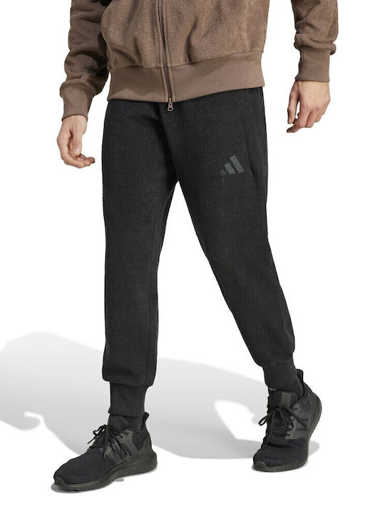 adidas Pantaloni de trening cu Elastic Negru