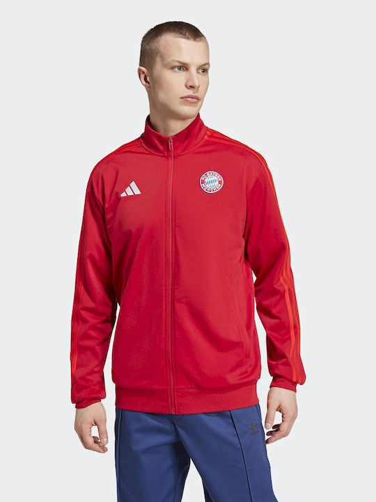 Bayern Munich DNA TT Ανδρική Ζακέτα Κόκκινη