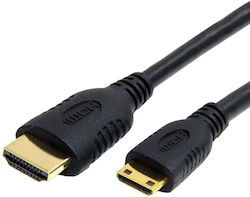 Caruba F-01944 HDMI-Stecker - Mini-HDMI-Stecker 5m Schwarz Caruba F-01944 HDMI-Stecker - Mini-HDMI-Stecker 5m Schwarz