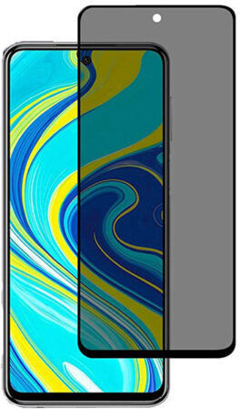 Privacy Full Face Tempered Glass Μαύρο (Redmi Note 13 4G)