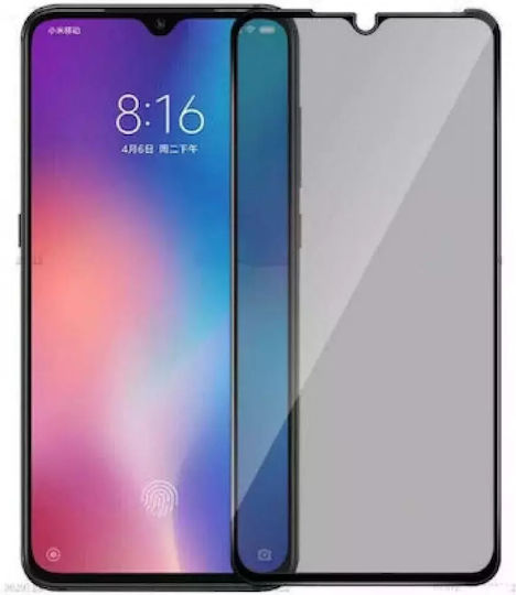 Privatsphäre Vollflächig gehärtetes Glas Schwarz (Redmi A3)