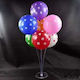 Balloon Bubble Birthday-Celebration Round Multicolour Polka dot