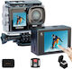 PRO X70 PRO Action Camera 4K Ultra HD Υποβρύχια με Οθόνη και Wi-Fi Μαύρη