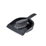 Flamingo Plastic Dustpan & Brush Set